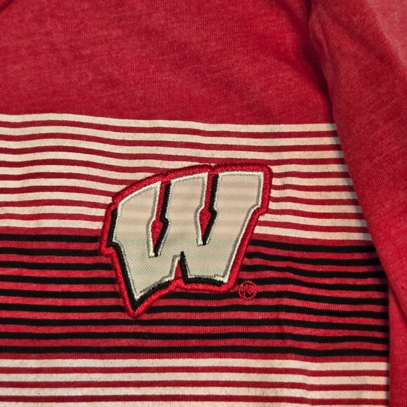 NWT Colosseum Wisconsin Badgers Men’s Polo Shirt – Size L - Picture 4 of 14
